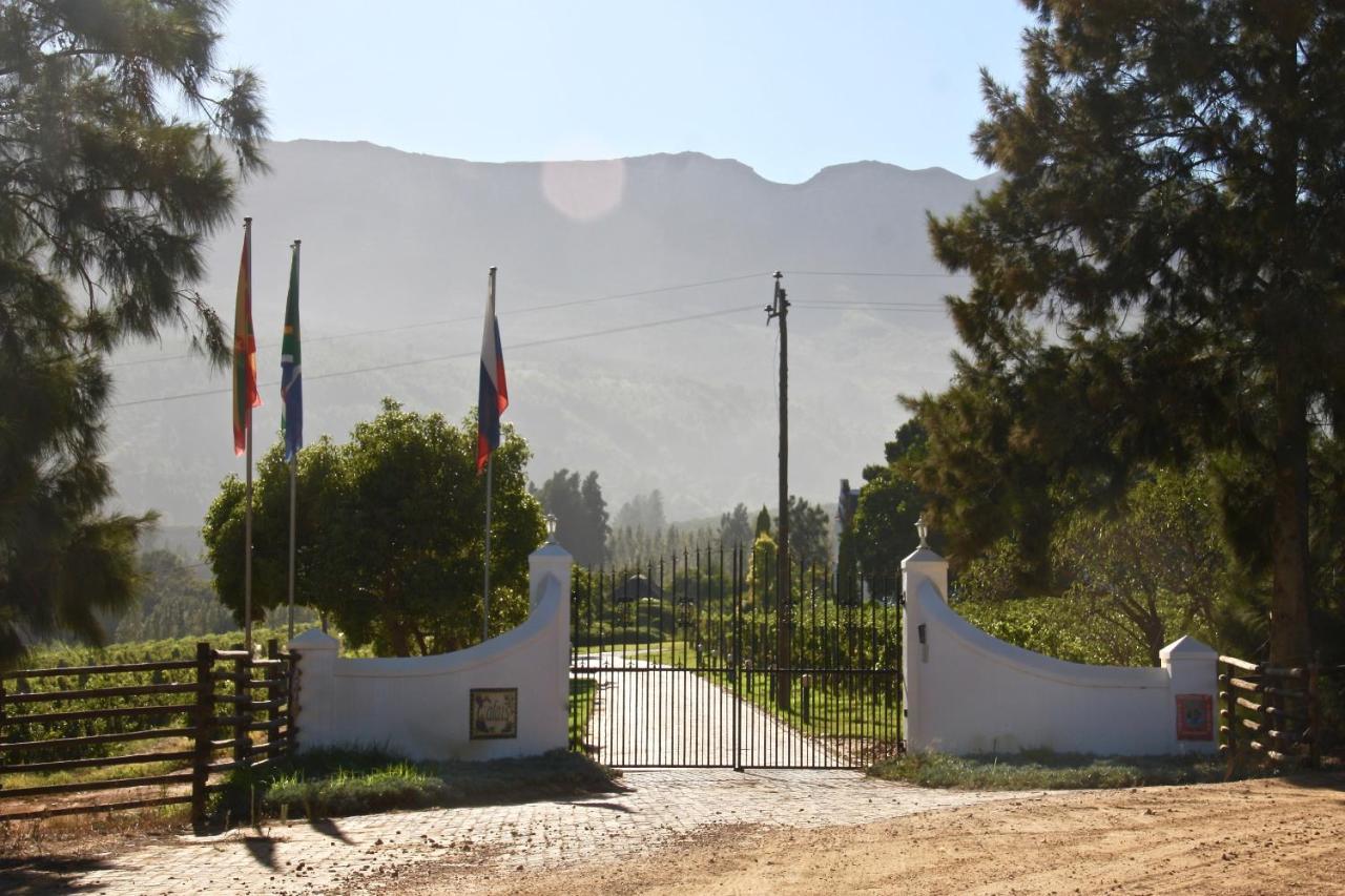 Calais Wine Estate Pensionat Paarl Exteriör bild